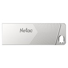 Флешка Netac 16GB UM1 NT03UM1N-016G-32PN USB3.2 серебристый - Фото 1