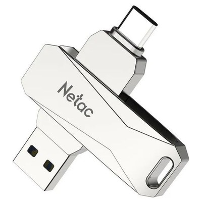 Флешка Netac 256GB U782C NT03U782C-256G-30PN USB3.0 серебристый