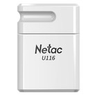 Флешка Netac 32GB U116 NT03U116N-032G-30WH USB3.0 белый - фото 51668173