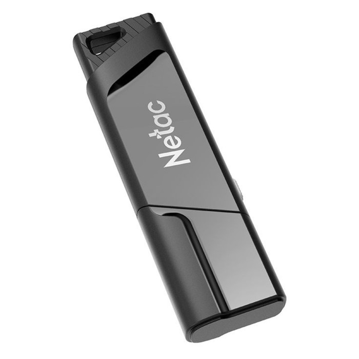 Флешка Netac 32GB U336 NT03U336S-032G-30BK USB3.0 черный - фото 51668182