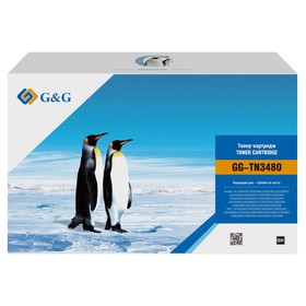 Картридж лазерный G&G GG-TN3480 черный (8000стр.) для Brother DCP L5500DN/ L6600DW 10789209