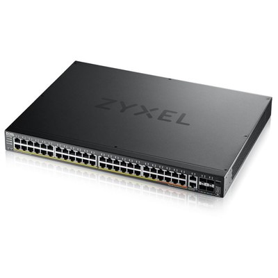 Коммутатор Zyxel NebulaFlex Pro XGS2220-54FP-EU0101F (L3) 48x1Гбит/с 2x10Гбит/с 4SFP+ 40PoE   107892