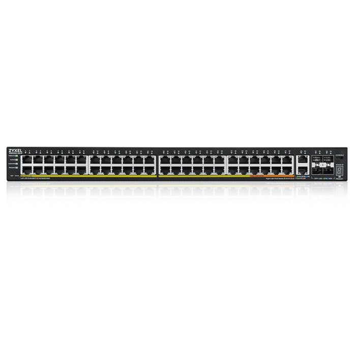 Коммутатор Zyxel NebulaFlex Pro XGS2220-54FP-EU0101F (L3) 48x1Гбит/с 2x10Гбит/с 4SFP+ 40PoE   107892 - фото 51668275