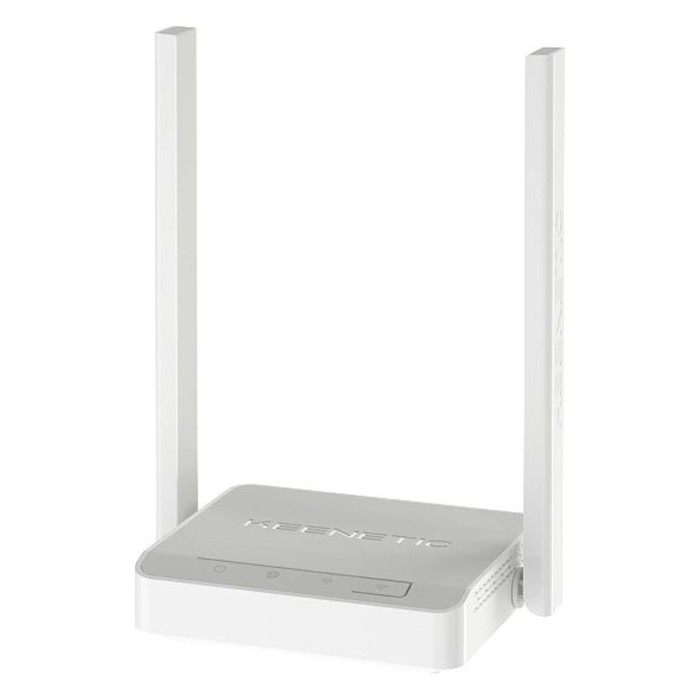 Роутер беспроводной Keenetic 4G (KN-1213), N300, 10/100BASE-TX, 4G Ready, белый - Фото 1