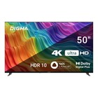 Телевизор LED Digma 50" DM-LED50UBB33 Яндекс.ТВ Frameless Metal черный 4K Ultra HD 60Hz DVB   107892 - фото 51668355