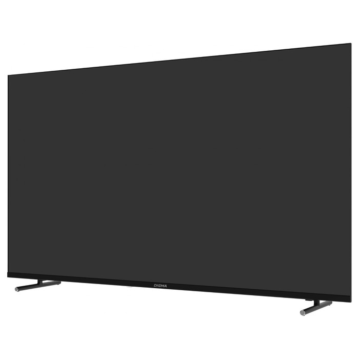 Телевизор LED Digma 55" DM-LED55UBB33 Яндекс.ТВ Frameless Metal черный 4K Ultra HD 60Hz DVB   107892 - фото 51668372