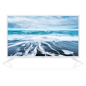 Телевизор LED Yuno 31.5" ULM-32TCSW1135 белый HD 60Hz DVB-T DVB-T2 DVB-C DVB-S DVB-S2 USB (   107893