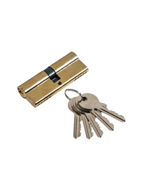 {{photo.Alt || photo.Description || 'УЦЕНКА Цилиндровый механизм, 80 мм, английский ключ, 5 ключей, цвет золото'}}