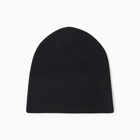 Шапка женская, цвет черный, р-р 54-56 - фото 25699869