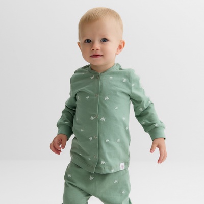 Кофточка детская MINAKU, рост 68-74 см, оливковая