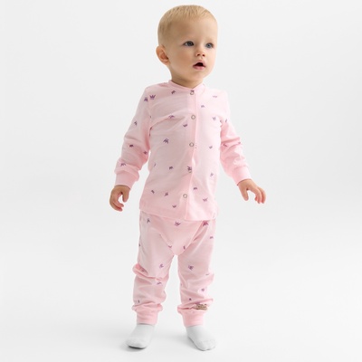 Кофточка детская MINAKU, рост 74-80 см, розовая