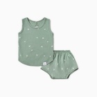 Комплект (майка и шорты) детский MINAKU, цвет оливковый, рост 80-86 см 10534745