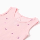 Комплект детский (майка и шорты) MINAKU, рост 62-68 см, розовый - фото 27358839