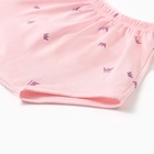 Комплект детский (майка и шорты) MINAKU, рост 62-68 см, розовый - фото 27358841