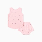 Комплект (майка и шорты) детский MINAKU, цвет розовый, рост 74-80 см 10534749