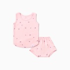 Комплект (майка и шорты) детский MINAKU, цвет розовый, рост 74-80 см 10534749