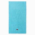 Полотенца махровые «Этель» Cherry, 3 шт., 30×60 см, хлопок 100%, голубые - Фото 3