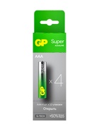 Батарейка алкалиновая GP Super, AAA, LR03-40BOX, 1.5 В, набор 40 шт. - Фото 1