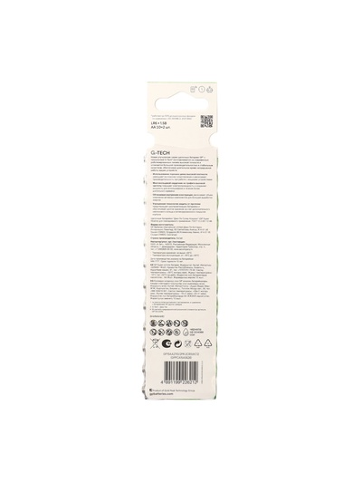 Батарейка алкалиновая GP Super, AA, LR6-12BL, 1.5 В, блистер, 10+2 шт.