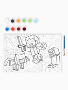 Картина по номерам для детей на холсте с подрамником «Город будущего», 20×30 см - Фото 2