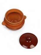 Горшочек для запекания Борисовская керамика «Тигровая», 500 мл, 10×10.5 см, оранжевый - Фото 3