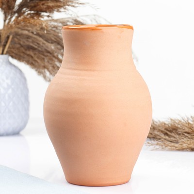 Крынка Борисовская керамика «Классика», 1 л, бежевая