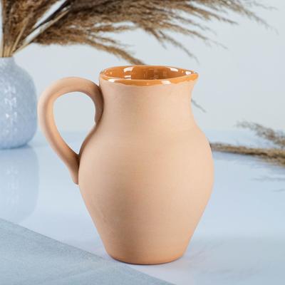 Кувшин Борисовская керамика «Классика», 1 л, 13×17×19 см, бежевый