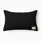 Подушка декоративная «Этель», 30×50 ±1 см, 100% хлопок, чёрная - Фото 1