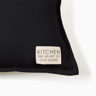 Подушка декоративная «Этель», 30×50 ±1 см, 100% хлопок, чёрная - Фото 5