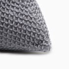 Подушка декоративная «Этель. Треугольник», d=40 см, серая - Фото 3