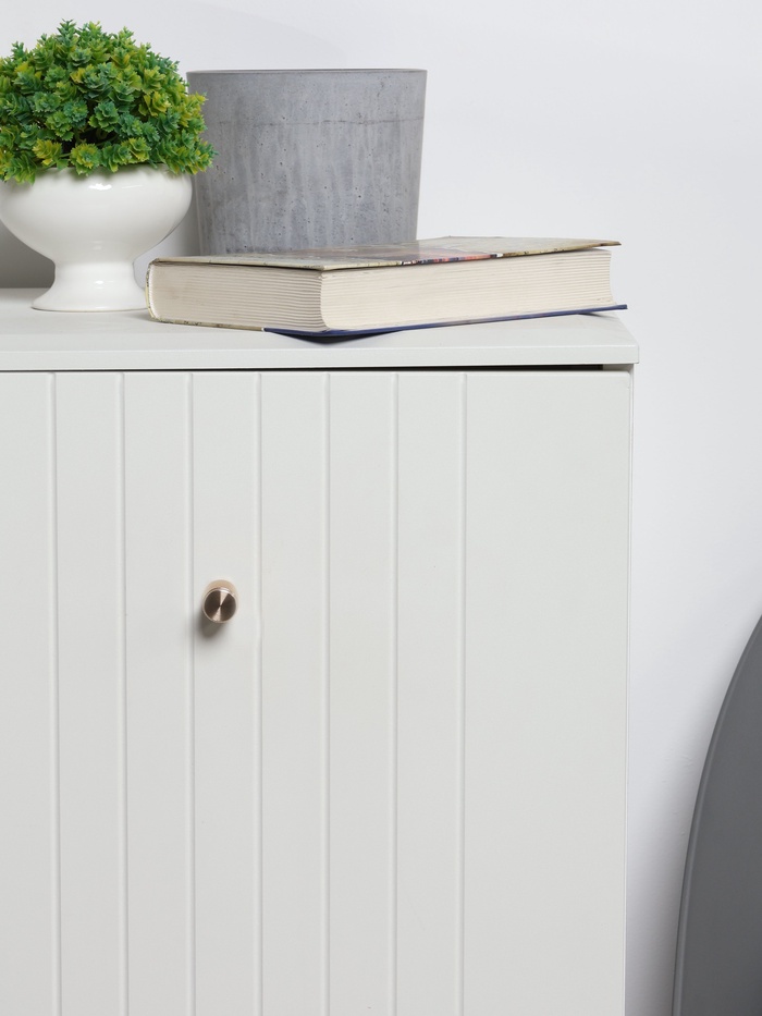 Ручка-кнопка CAPPIO, d=18 мм, цвет золото, 8 шт.