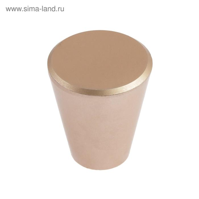 Ручка-кнопка РК019GP, цвет розовое золото, 8 шт.