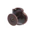 Ручка-кнопка CAPPIO Rose 01, цвет медь, 8 шт. - фото 808832803