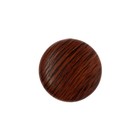 Ручка-кнопка CAPPIO, d=33 мм, пластик, цвет дерево, 8 шт. - фото 809663858