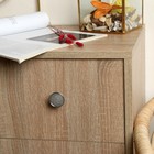 Ручка кнопка ТУНДРА РК015CP, цвет хром, 8 шт TMP - фото 808589578