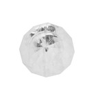 Ручка-кнопка CAPPIO PK114, d=30 мм, пластик, цвет хром, 8 шт 10788235