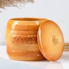 Бочонок для мёда Борисовская керамика «Классика», 1.2 л, бежевый - Фото 2