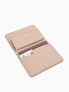 Обложка Bagsland 3в1: для банковских карт, купюр, документов, бежевая - Фото 3