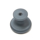 Ручка-кнопка CAPPIO PK321, d=24 мм, цвет графит, 8 шт. - фото 808589716