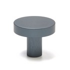 Ручка-кнопка CAPPIO PK325, d=30 мм, цвет графит, 8 шт. - фото 808589783