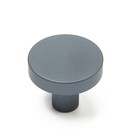 Ручка-кнопка CAPPIO PK325, d=30 мм, цвет графит, 8 шт. - фото 808589784