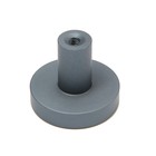 Ручка-кнопка CAPPIO PK325, d=30 мм, цвет графит, 8 шт. - фото 808589787