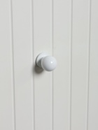 Ручка-кнопка CAPPIO RK146, d=25 мм, цвет белый, 8 шт. - фото 809569799