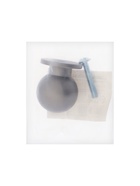Ручка-кнопка CAPPIO RK146, d=25 мм, цвет графит, 8 шт. - фото 809569809