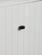 Ручка-кнопка CAPPIO RK147, d=26 мм, цвет черный, 8 шт. - фото 809569814