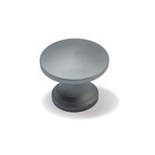 Ручка-кнопка CAPPIO RK148, d=24 мм, цвет графит, 8 шт. - фото 808589842