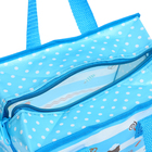 Сумка детская на молнии, цвет голубой - фото 25836574