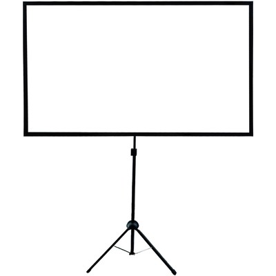 Экран на треноге Cactus CS-PSTX-100×177, X-type, 16:9, напольный натяжной, чёрный