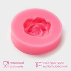 Молд для заливки Доляна «Розан», силикон, 5.8×1.7 см, розовый - Фото 2