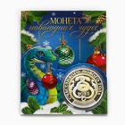 Монета «Новогодних чудес», диам. 4 см 10429975 - фото 16404688